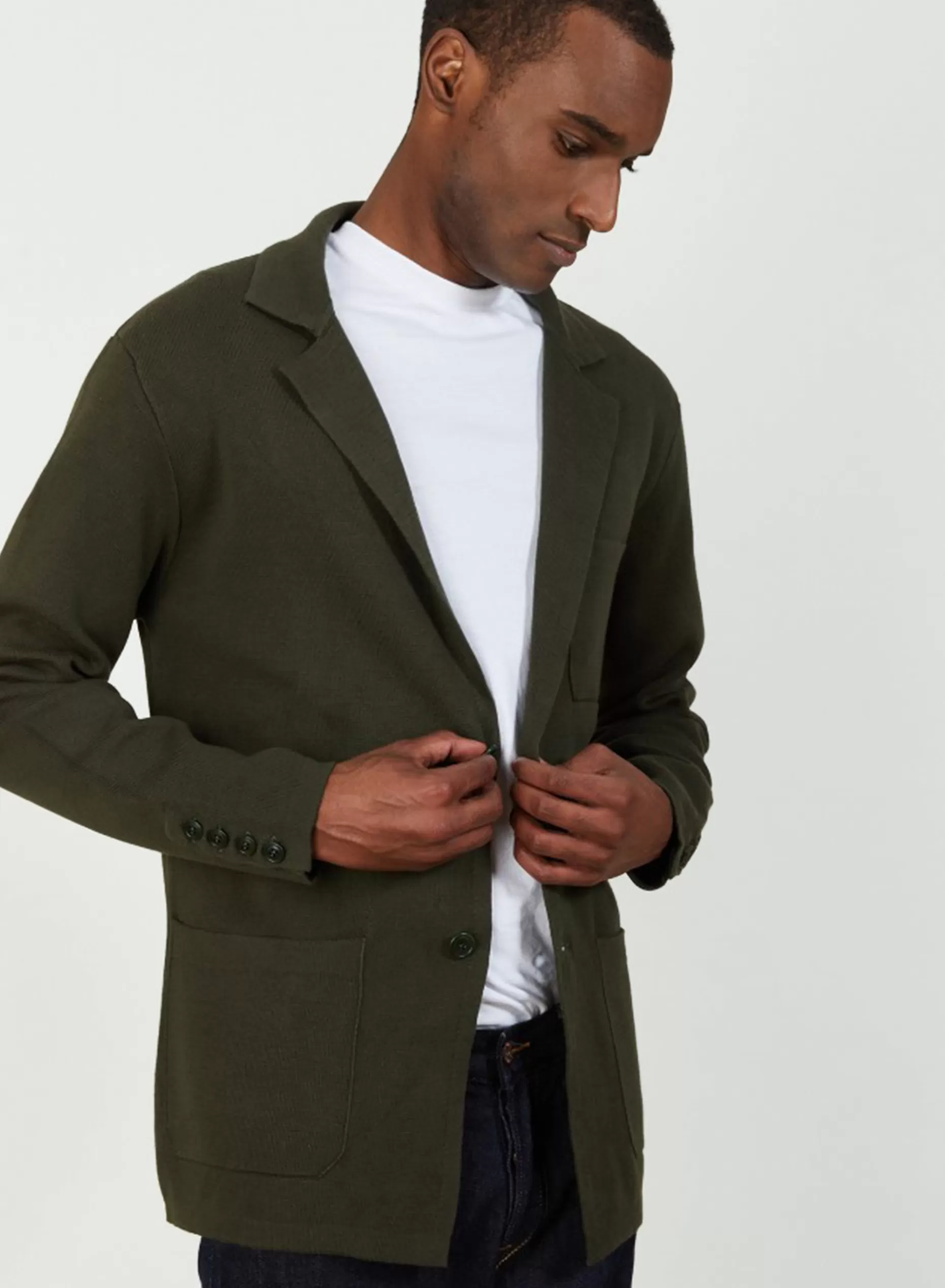 Maison Montagut Blazer A Poches En Coton - Bacari>Homme Vestes Et Gilets