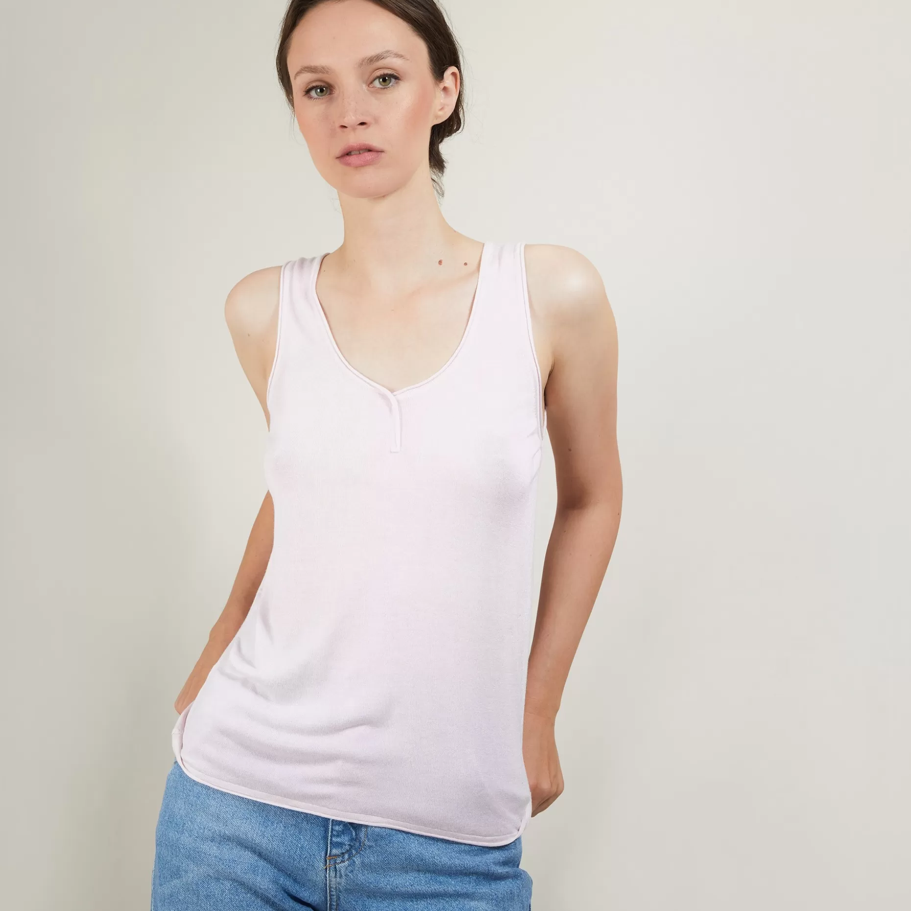 Maison Montagut Debardeur En Bambou Cachemire - Bonnie>Femme T-Shirts