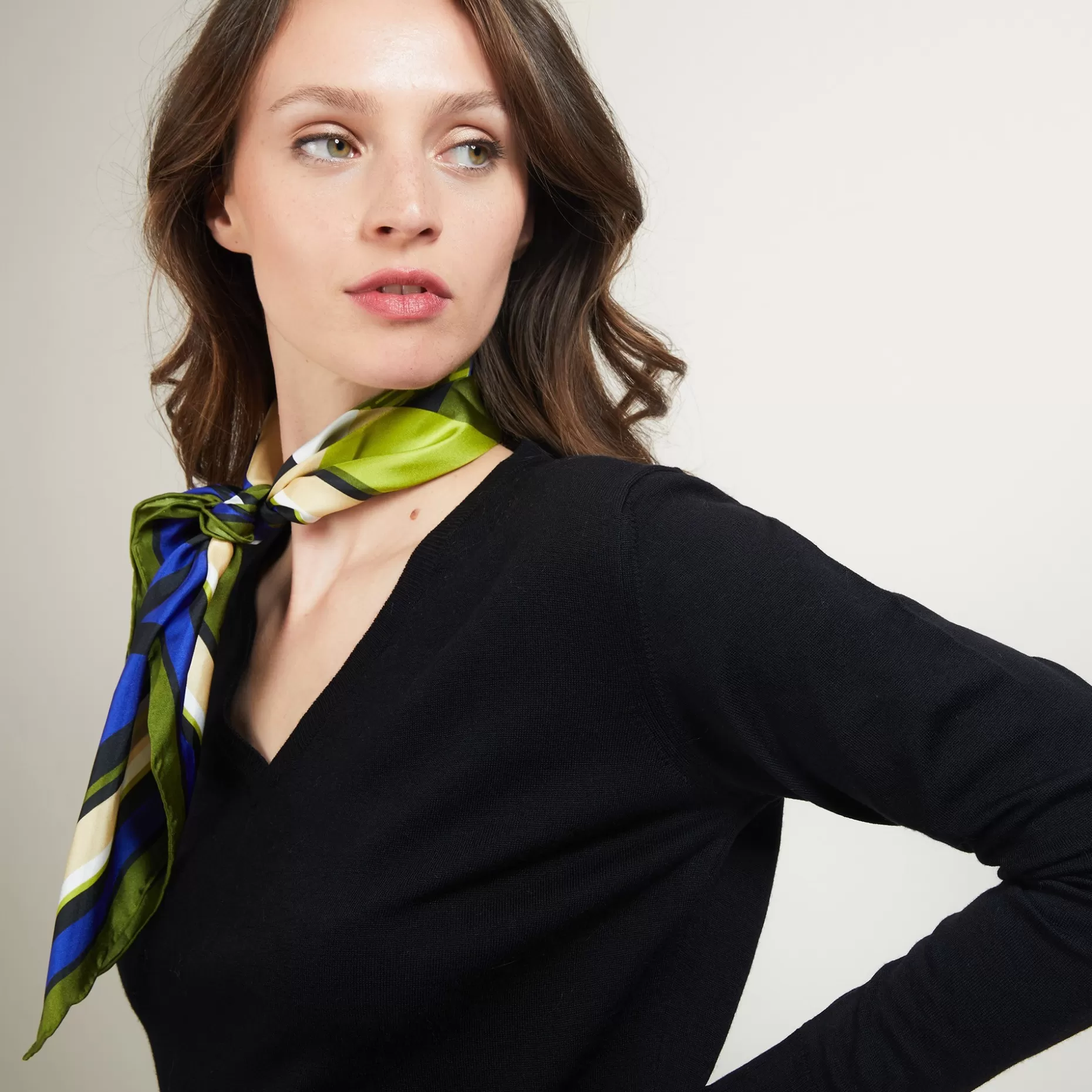 Maison Montagut Foulard En Soie - Levine>Femme Accessoires