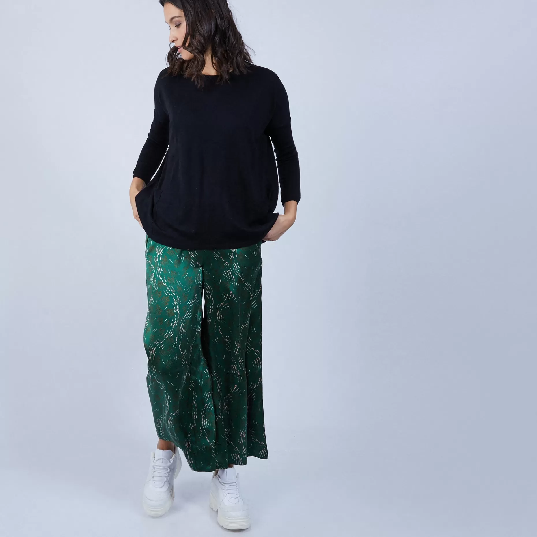 Maison Montagut Pantalon En Soie Maison Martin Morel - Poete>Femme Pantalons