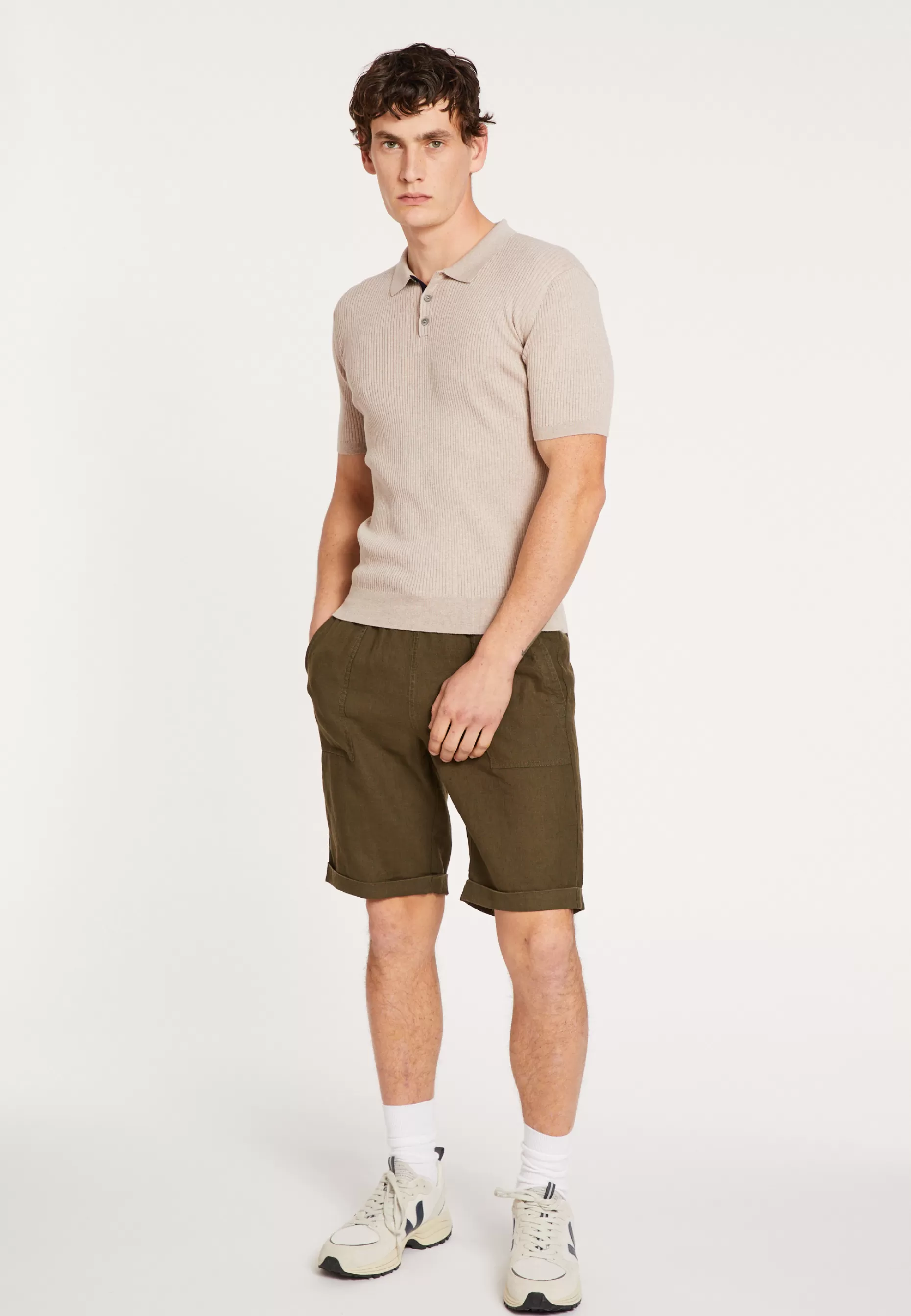 Maison Montagut Polo En Coton Et Laine Merinos - Lou>Homme Polos