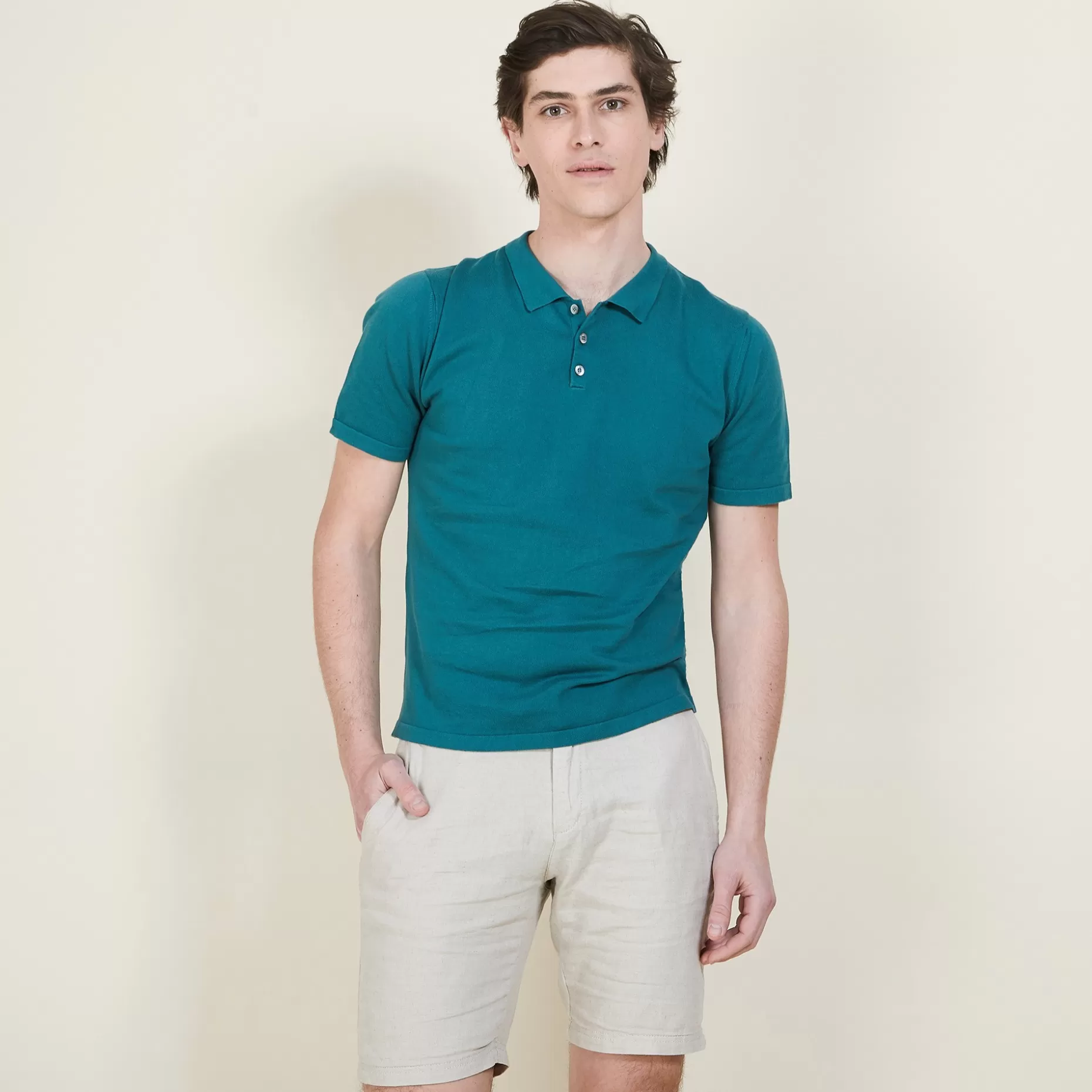 Maison Montagut Polo Homme En Coton - Bora>Homme Polos