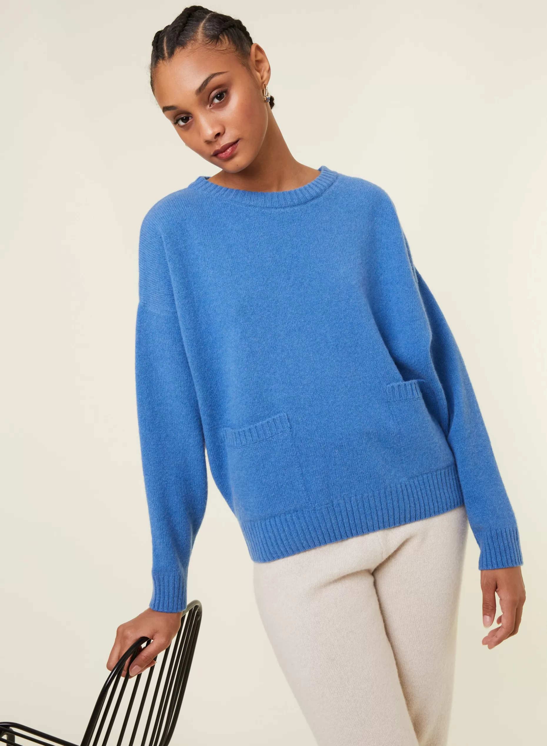 Maison Montagut Pull Ample A Poches En Cachemire Melange - Davina>Femme Pulls