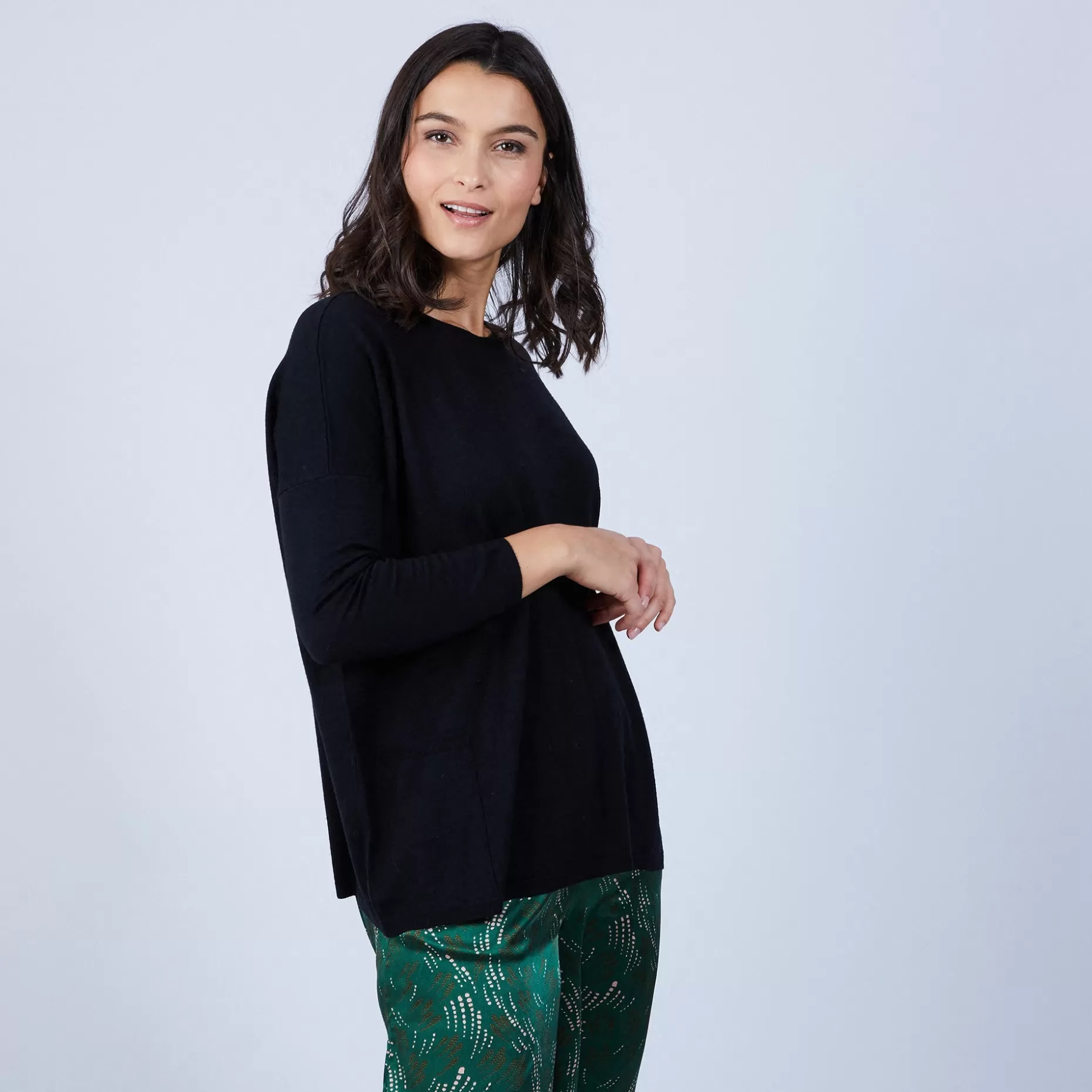 Maison Montagut Pull Ample A Poches En Laine Merinos - Beatrice>Femme Pulls