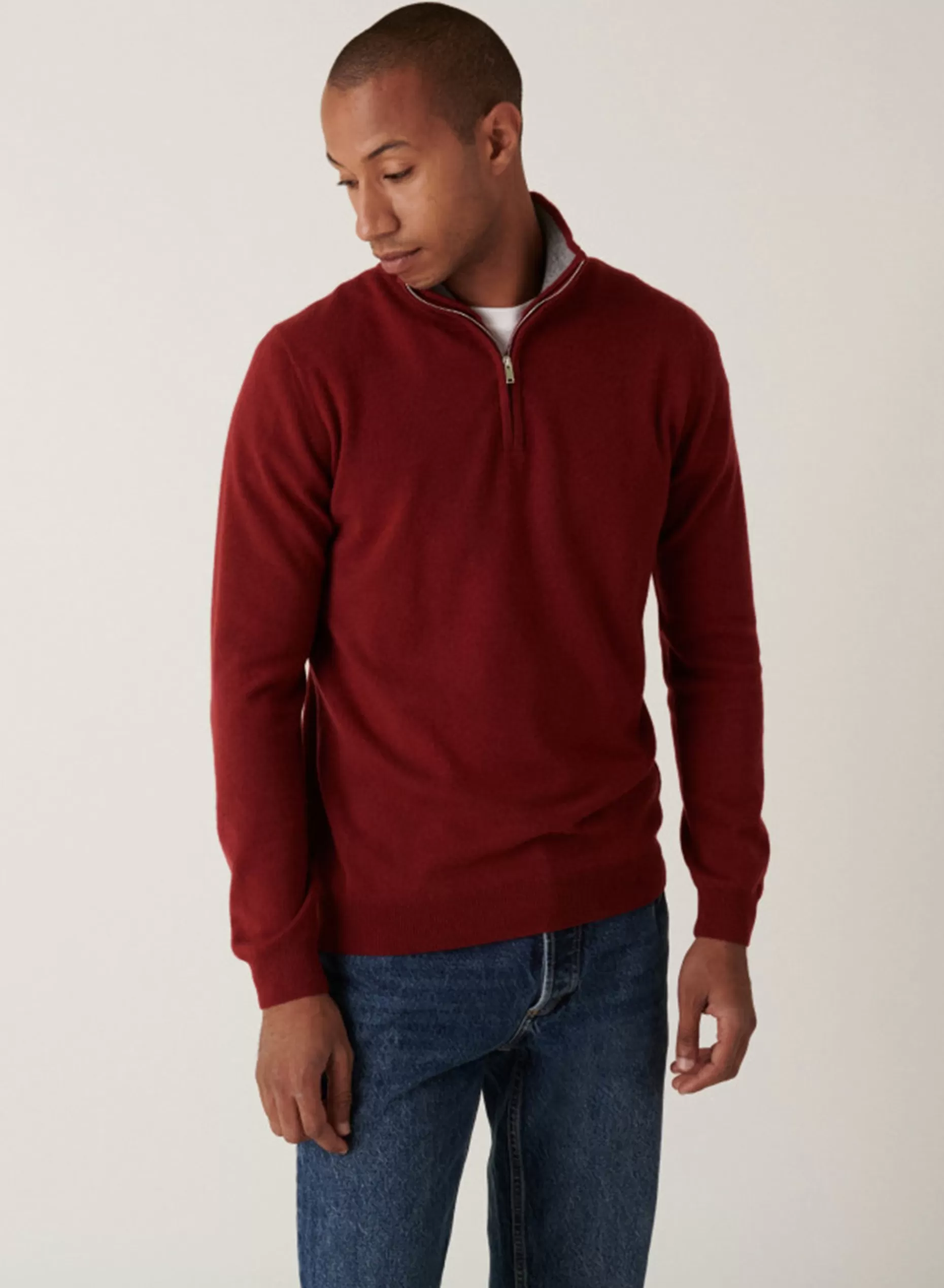 Maison Montagut Pull Col Camionneur En Cachemire - Emile>Homme Pulls