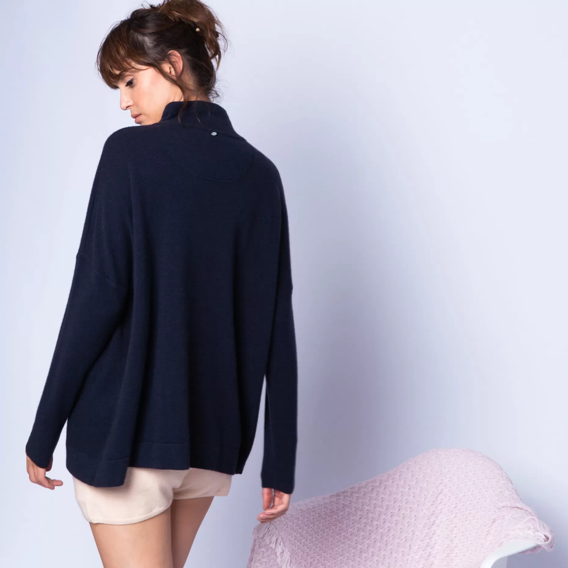 Maison Montagut Pull Col Montant En Cachemire - Hatty>Femme Pulls