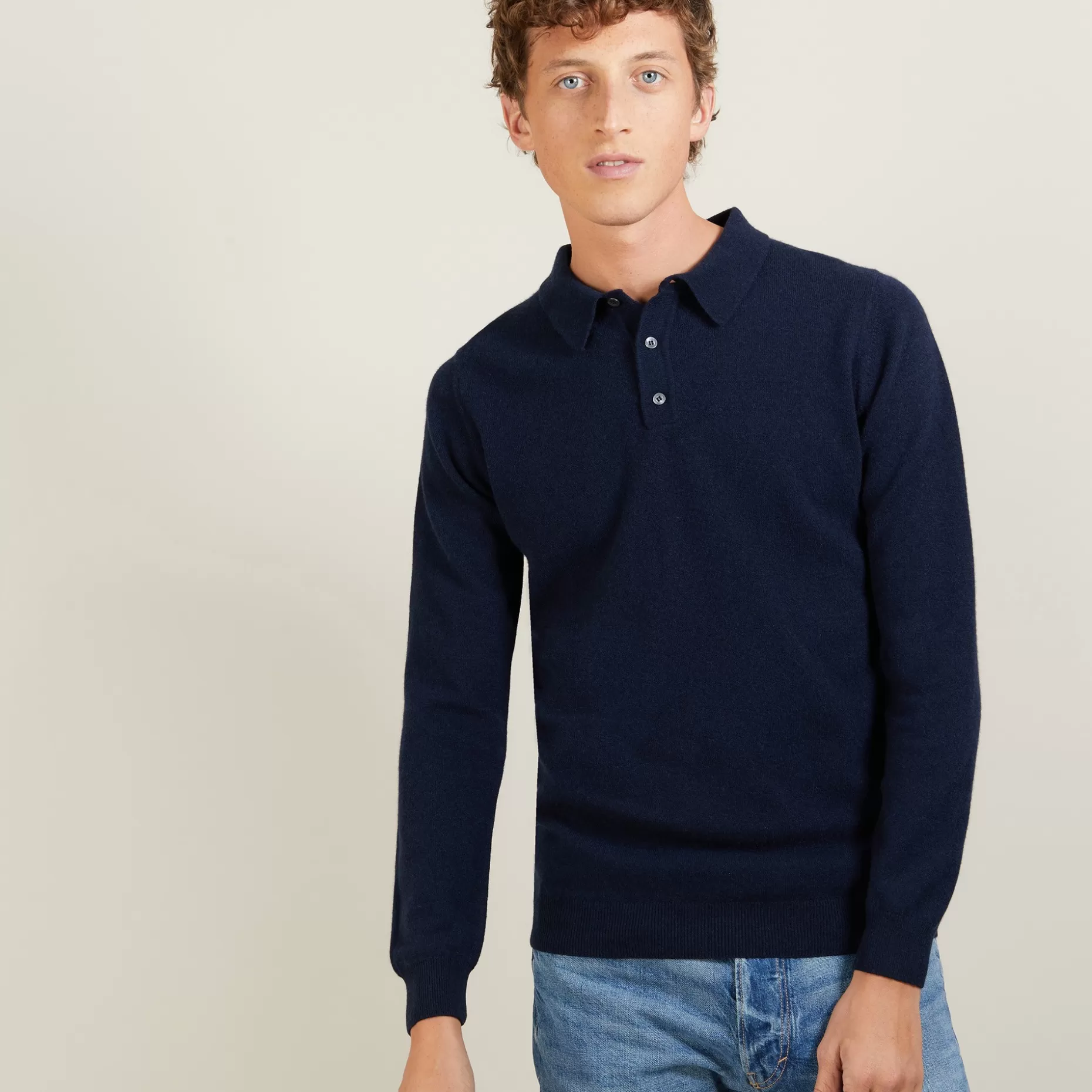 Maison Montagut Pull Col Polo En Cachemire - Billy>Homme Polos