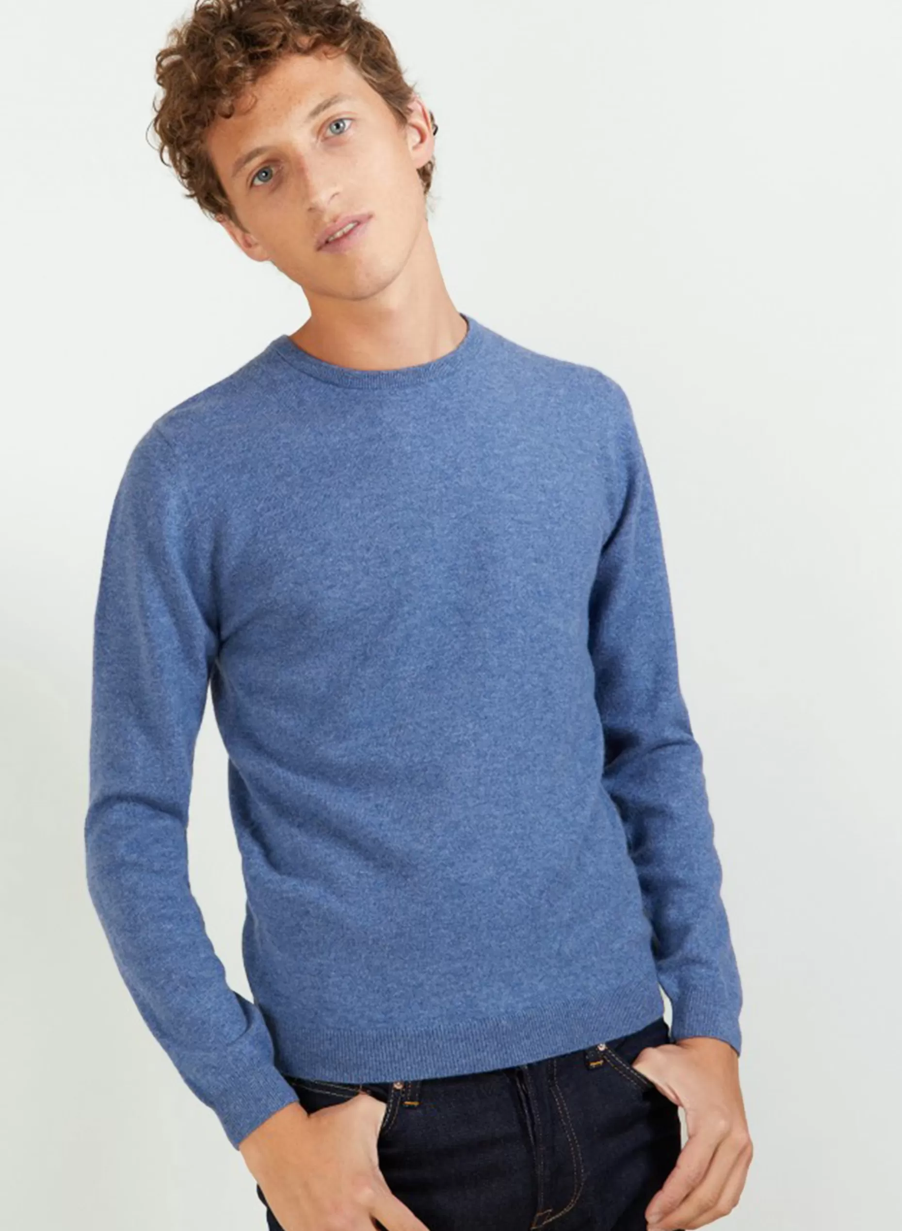 Maison Montagut Pull Col Rond En Cachemire - Benoit>Homme Pulls