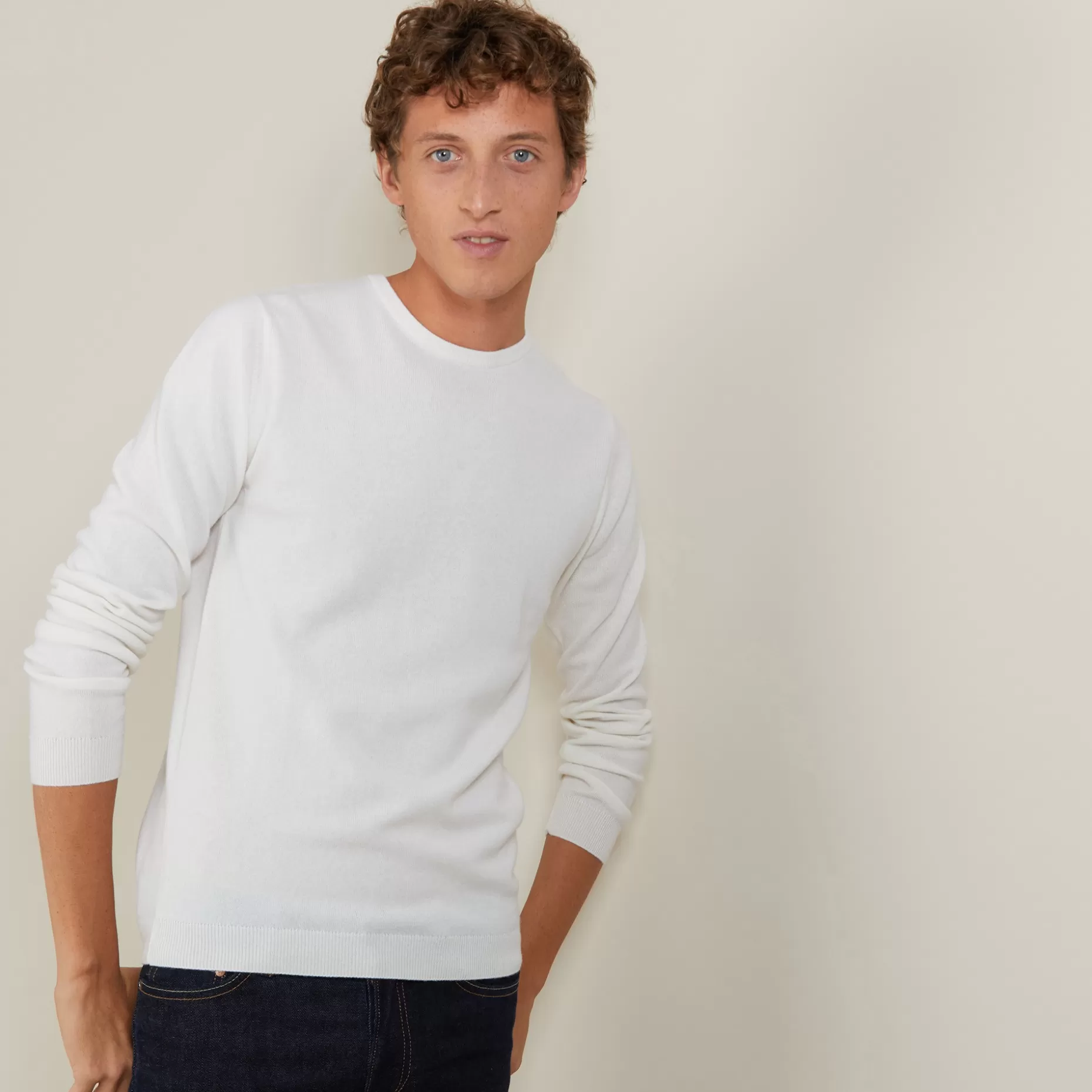 Maison Montagut Pull Col Rond En Cachemire - Benoit>Homme Pulls