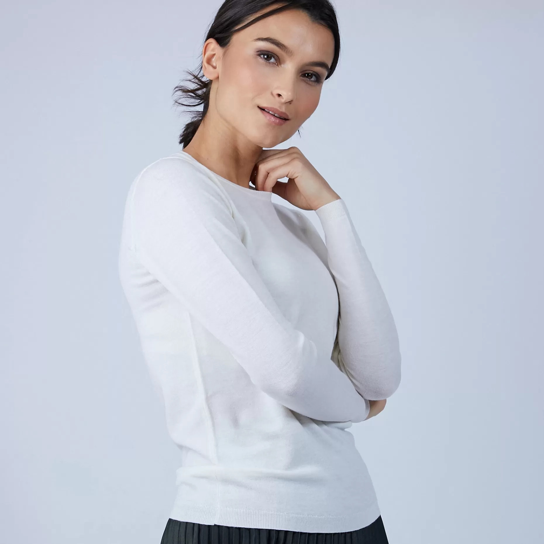 Maison Montagut Pull Col Rond En Laine Merinos - Berenice>Femme Pulls