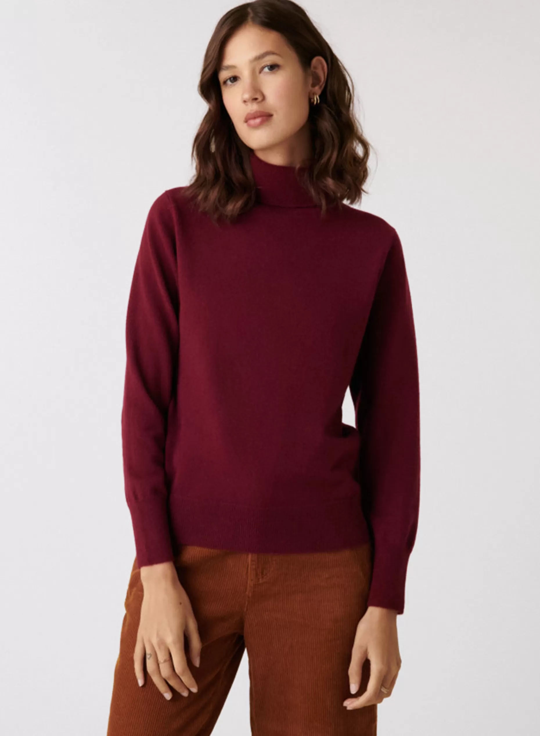 Maison Montagut Pull Col Roule En Cachemire - Abesse>Femme Pulls