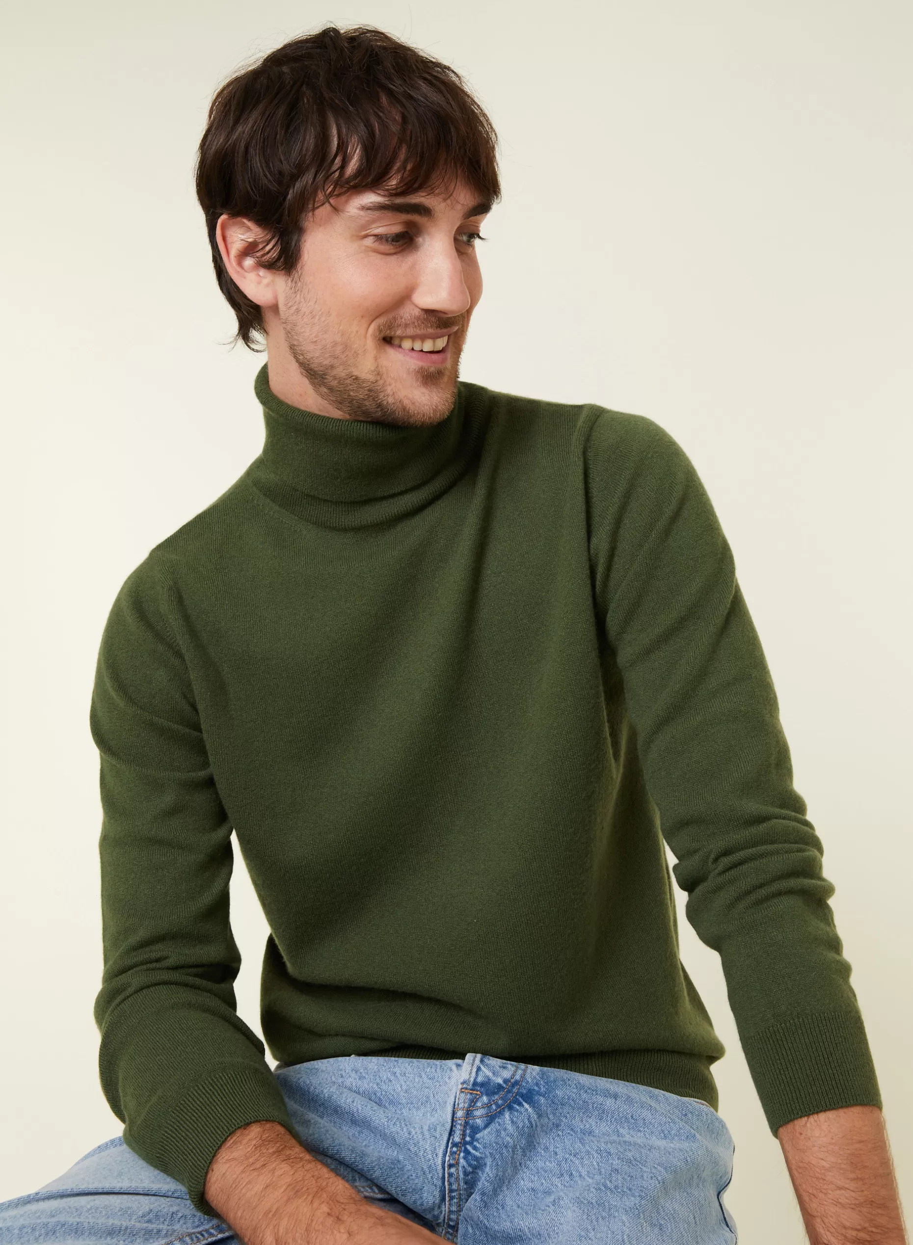 Maison Montagut Pull Col Roule En Cachemire - Eduardo>Homme Pulls