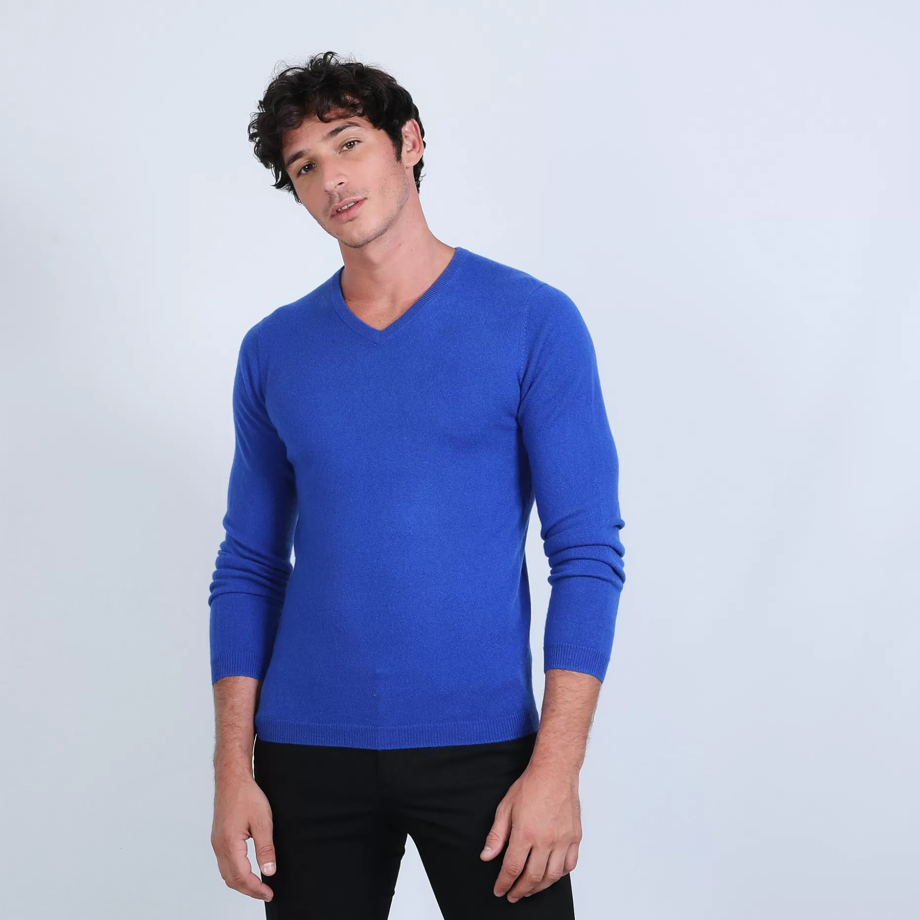 Maison Montagut Pull Col V En Cachemire - Benjamin>Homme Pulls