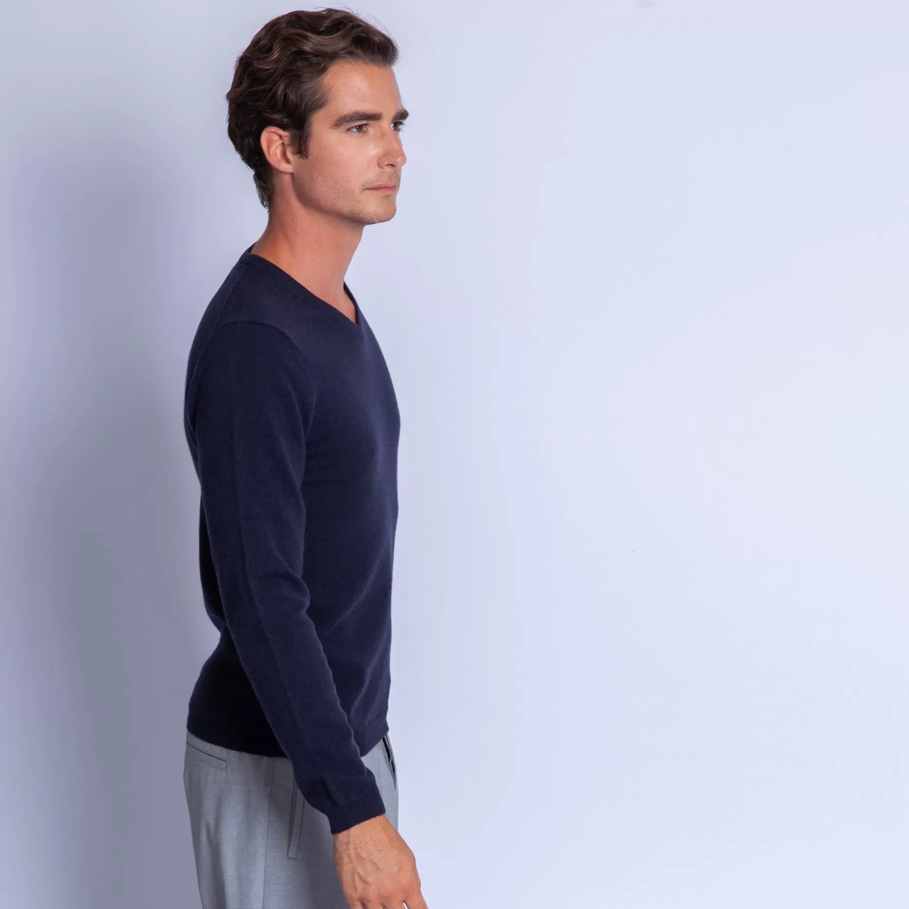 Maison Montagut Pull Col V En Cachemire - Ferdinand>Homme Pulls