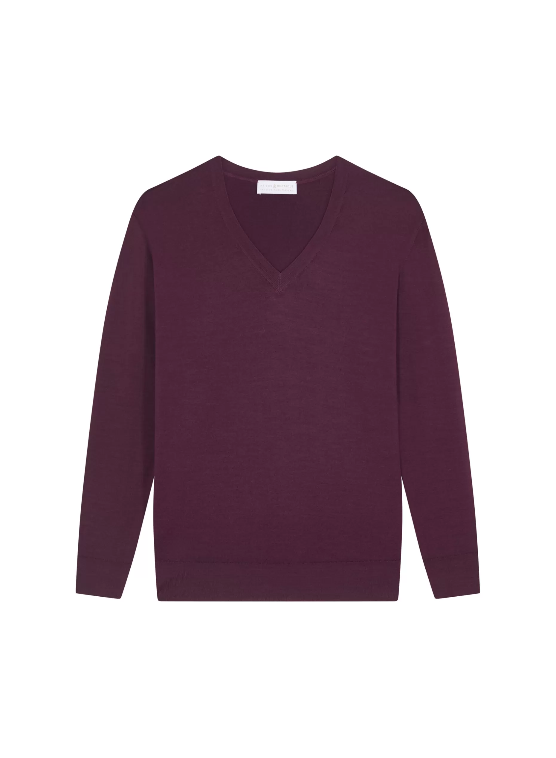 Maison Montagut Pull Col V En Laine Merinos - Arya>Femme Pulls