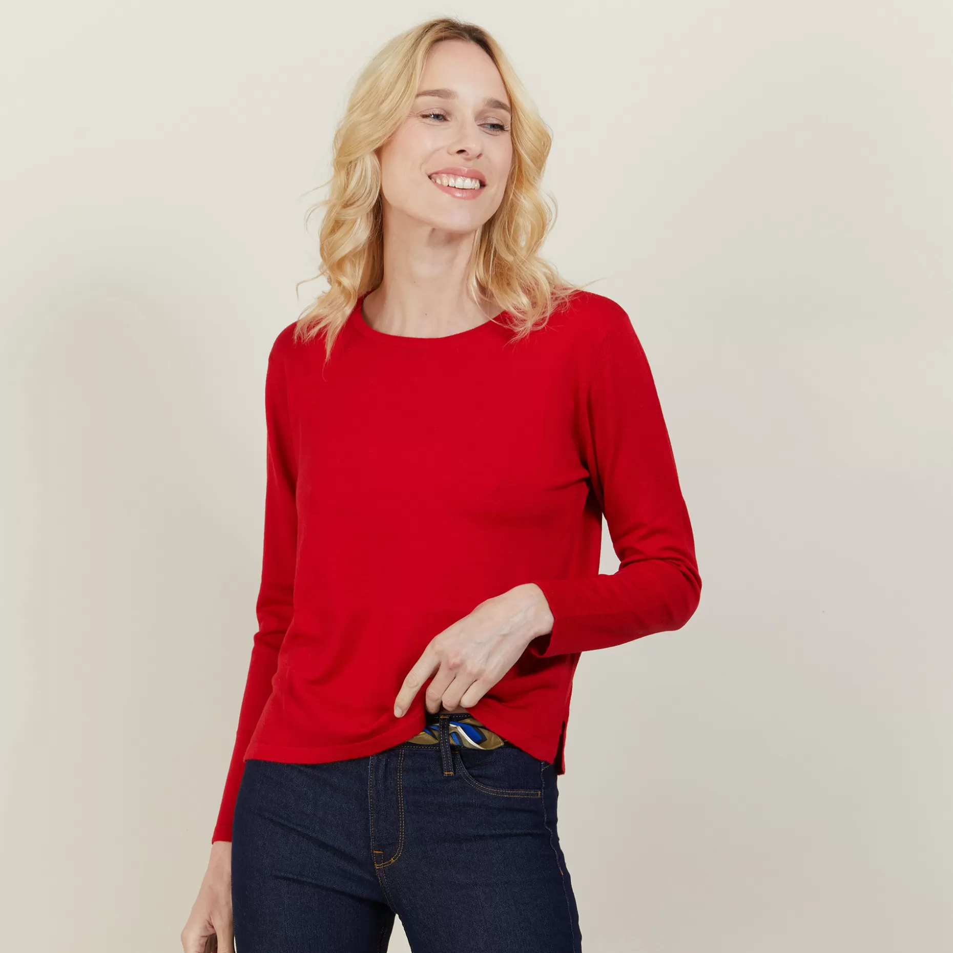 Maison Montagut Pull Court En Laine Merinos - Les Halles>Femme Pulls