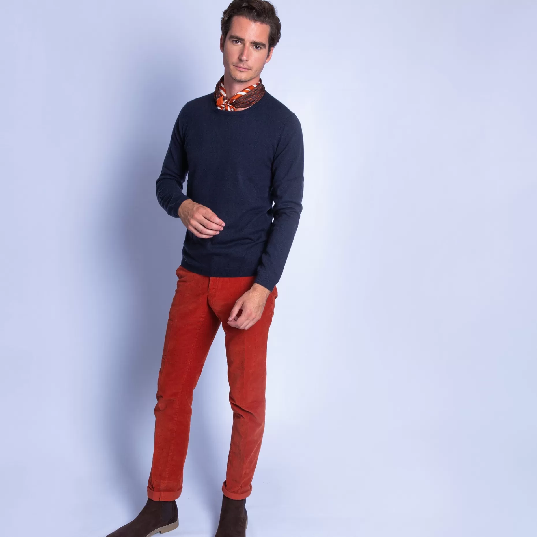 Maison Montagut Pull En Cachemire A Col Rond - Faustin>Homme Pulls