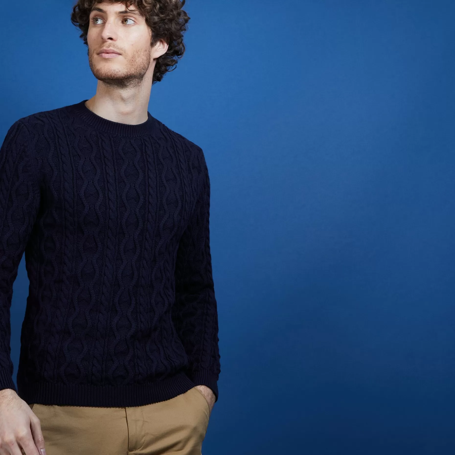 Maison Montagut Pull Torsade En Coton - Dublin>Homme Pulls