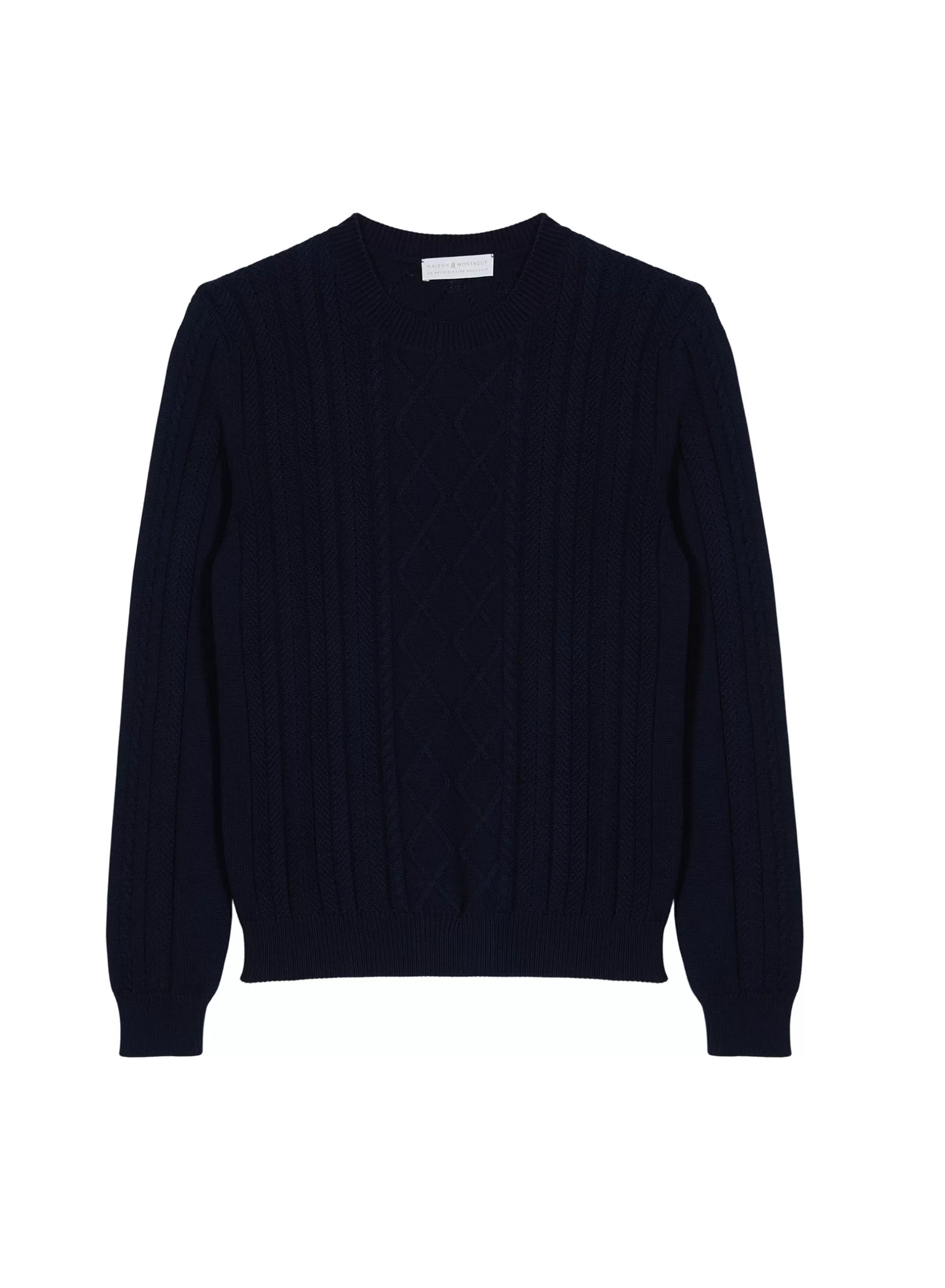 Maison Montagut Pull Torsade En Coton Bio - Ridwane>Homme Pulls