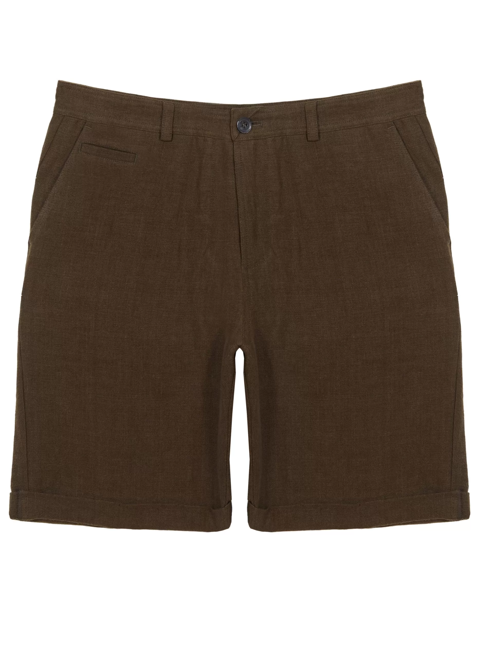 Maison Montagut Short Casual En Lin - Rodez>Homme Shorts Et Pantalons