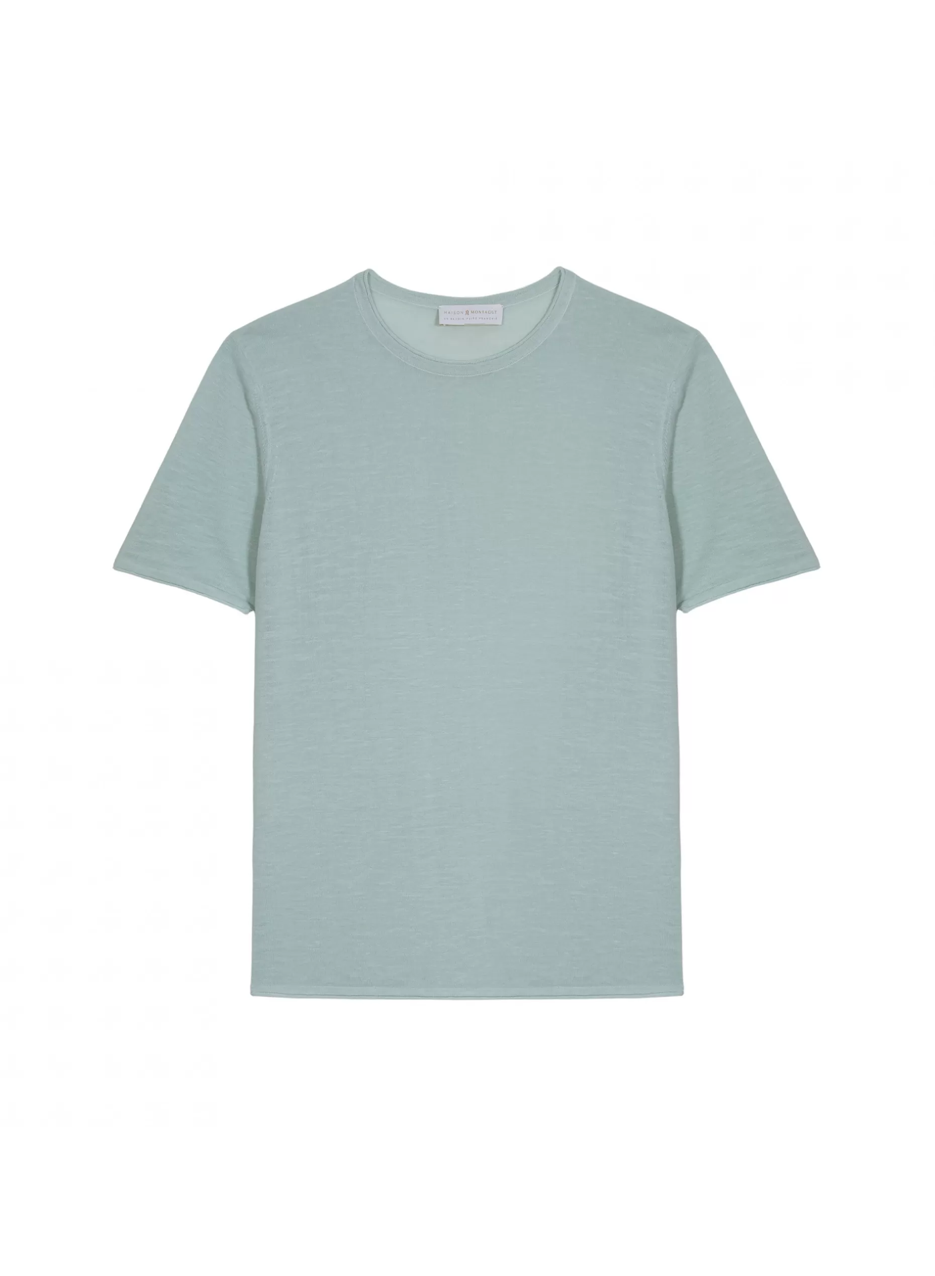 Maison Montagut T-Shirt Col Rond En Lin Flamme - Renaud>Homme T-Shirts